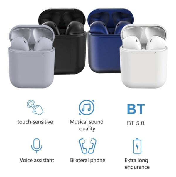 Auriculares InPods i12 Bluetooth - Imagen 4