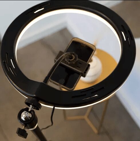 Aro De Luz Led 26 Cm Con Trípode 2 Metros Aura Mobile - Imagen 2