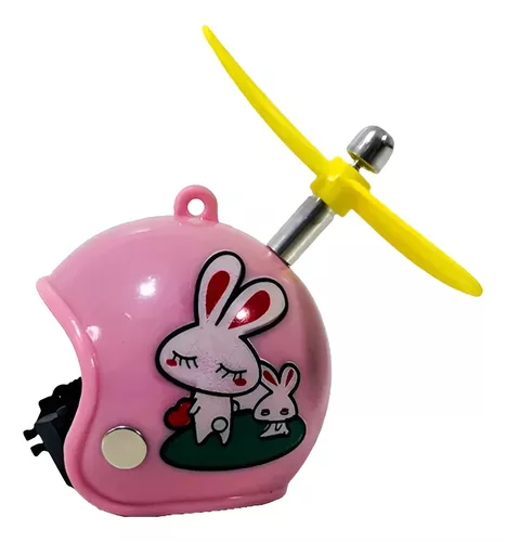 Patito Deco Auto Bicicleta Moto Casco Manubrio Con Luz - Imagen 4