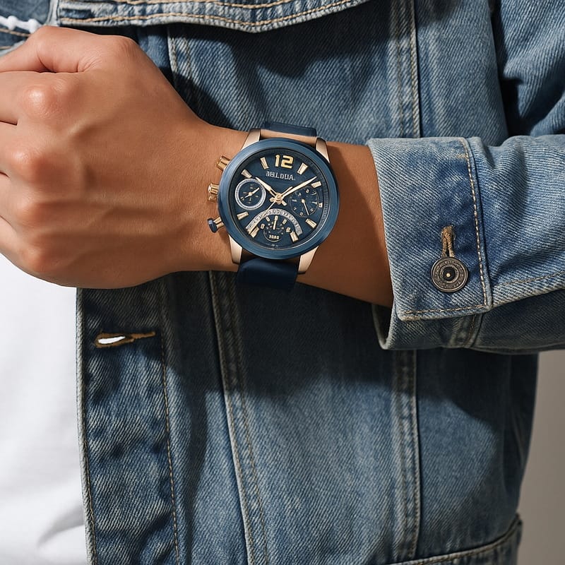 Reloj Curren Chronograph Hombre | Elegancia y Estilo Deportivo - Imagen 4