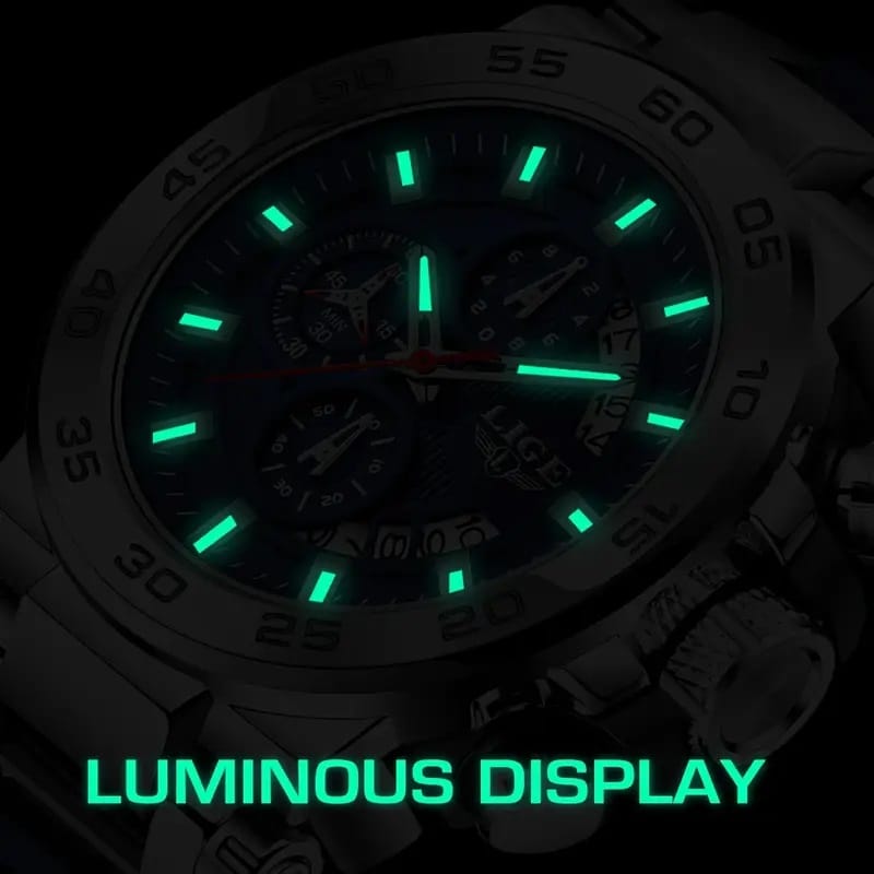 Reloj Deportivo  LIGE con Calendario y Luz Nocturna - Imagen 6
