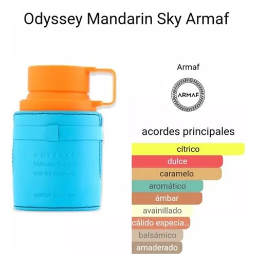 Odyssey Mandarin Sky 100ml – Armaf - Imagen 2