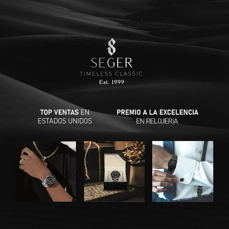 Reloj Deportivo Seger  Analogico Fecha Cronometro - Imagen 9