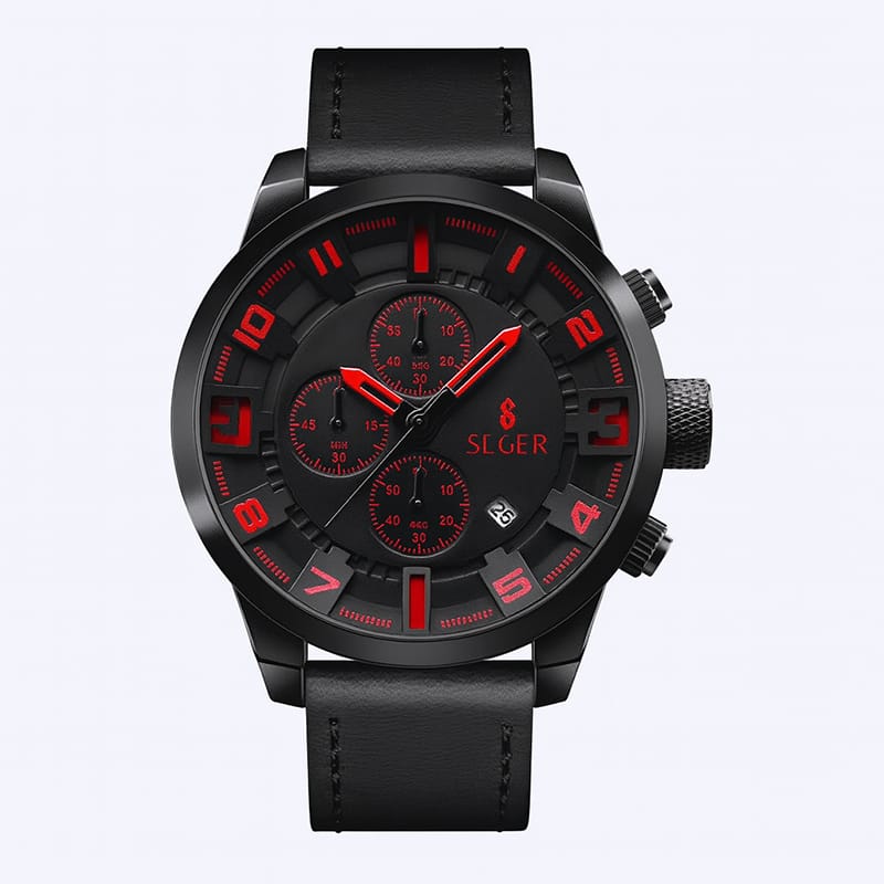 Reloj Deportivo Seger  Analogico Fecha Cronometro